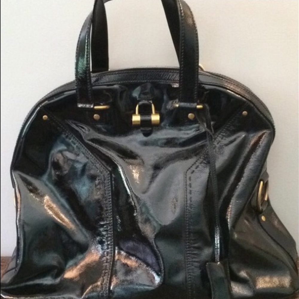 Saint Laurent YSL Patent Leather Muse